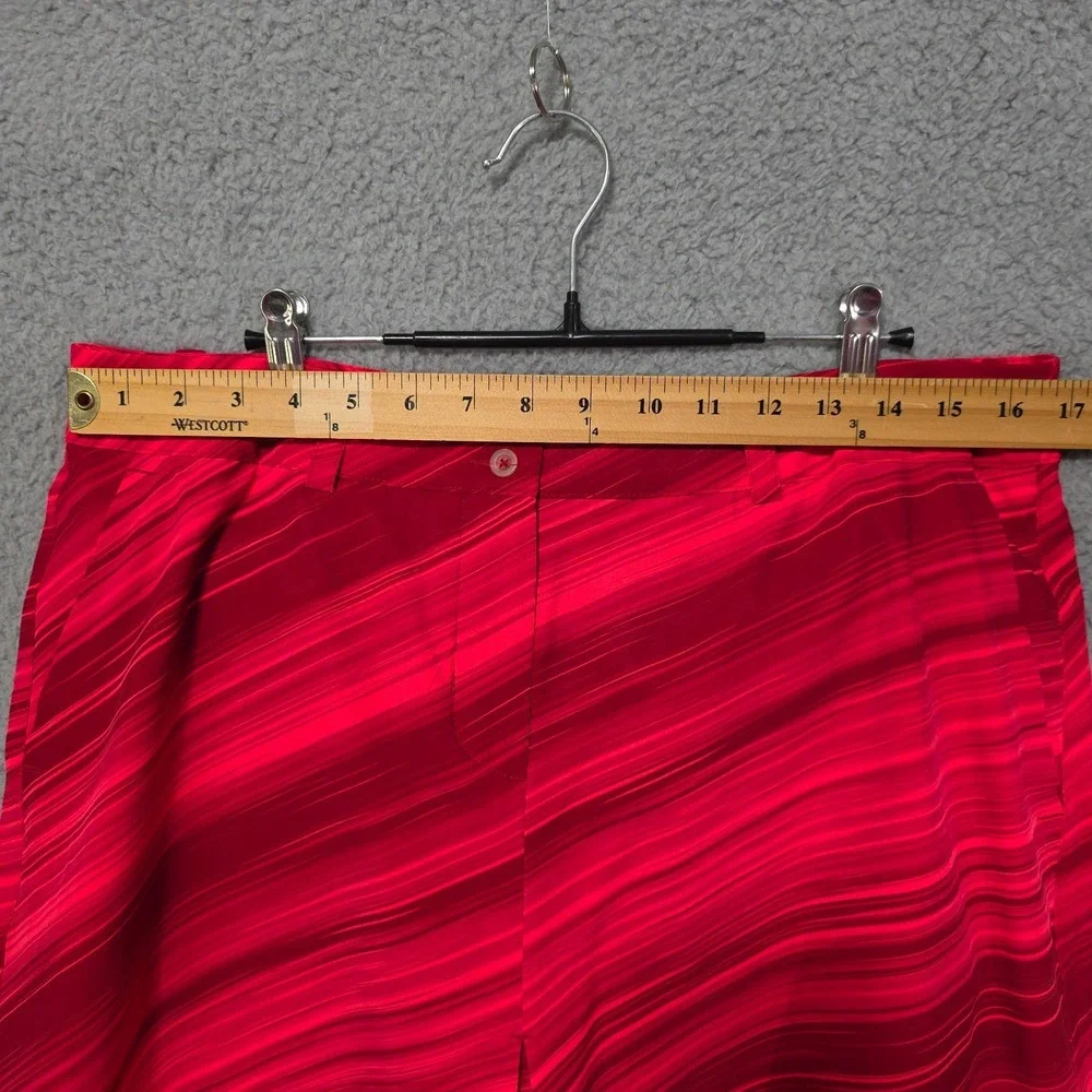 Nike Golf Tour Performance Red Skort Medium 10 Removable Shorts Pockets‎
